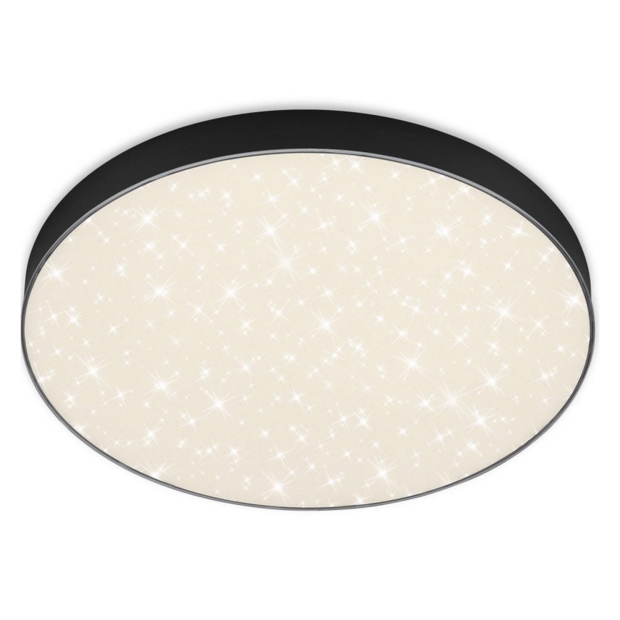 Briloner 7075-415 - LED taklampa STAR SKY LED/24,5W/230V 4000K diameter 38 cm svart