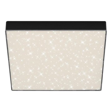 Briloner 7078-415 - LED taklampa STAR SKY LED/21W/230V 4000K 28x28 cm svart