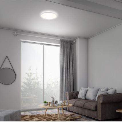 Briloner 7079-016 - LED dimbar taklampa SLIM LED/18W/230V 2700-6500K + fjärrkontroll