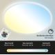 Briloner 7079-016 - LED Dimbar taklampa SLIM LED/18W/230V 2700-6500K + fjärrkontroll