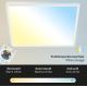 Briloner 7082-016 - LED Dimbar taklampa SLIM LED/22W/230V 2700-6500K + fjärrkontroll