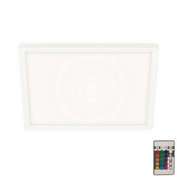 Briloner 7090-416 - LED RGBW Dimbart taklampa SLIM LED/15W/230V + fjärrkontroll