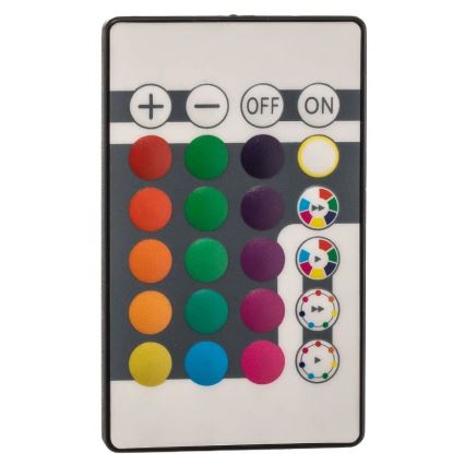 Briloner 7094-416 - LED RGBW dimbar taklampa SLIM LED/22W/230V + fjärrkontroll