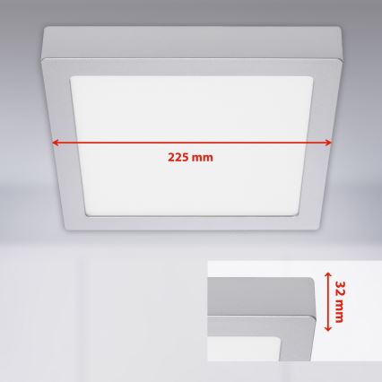 Briloner 7118-014 - LED taklampa FIRE LED/16,5W/230V 3000K