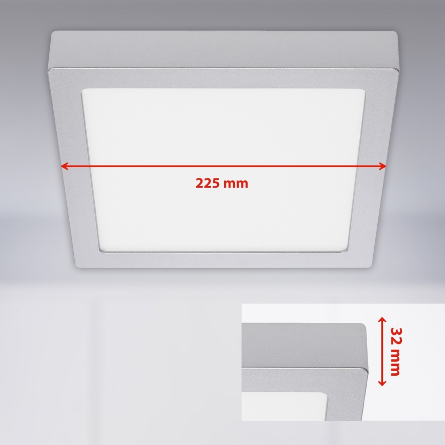 Briloner 7118-014 - LED taklampa FIRE LED/16,5W/230V 3000K