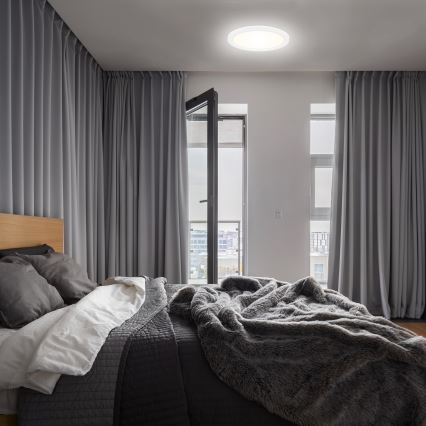 Briloner 7150-416 - LED taklampa  SLIM LED/12W/230V d. 19 cm