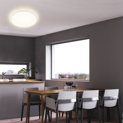 Briloner 7157-416 - LED taklampa SLIM LED/22W/230V diameter 42 cm