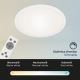 Briloner 7168-016 - LED Dimbar taklampa PIATTO LED/24W/230V 3000-6500K + fjärrkontroll
