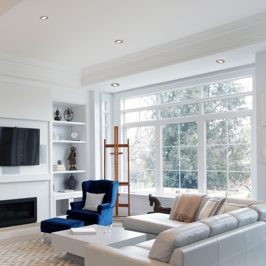 Briloner 7182-032 - UPPSÄTTNING 3xLED ljusreglerad badrumslampa  1xGU10/5W/230V IP23