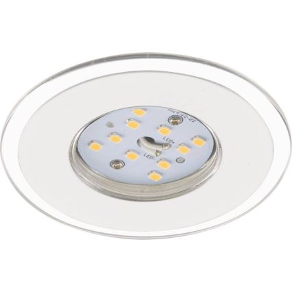 Briloner 7197-036-SET 3x LED Dimbara badrumsinfällda taklampor LED/4,5W/230V IP44