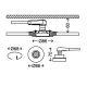 Briloner 7220-032 - PAKET 3x LED infälld Badrumbelysning FIT 1xGU10/5W/230V