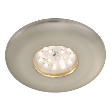 Briloner 7227-012 - Infälld LED badrumsbelysning LED/5W/230V IP65 matt krom