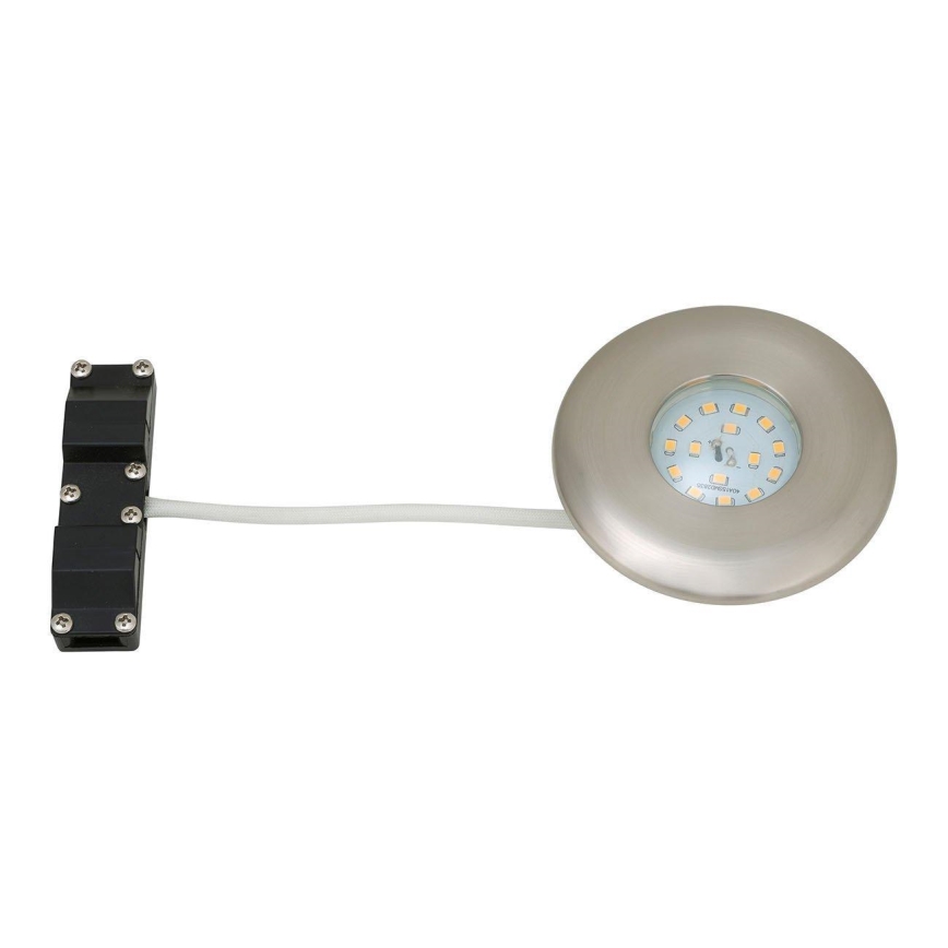 Briloner 7227-012 - Infälld LED badrumsbelysning LED/5W/230V IP65 matt krom