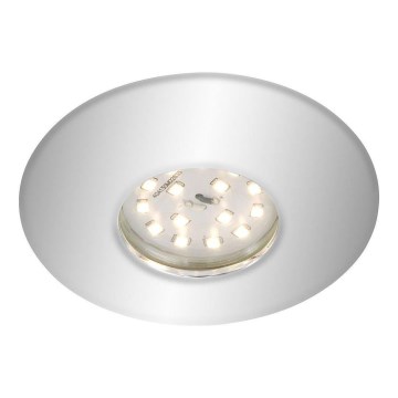 Briloner 7227-018 - LED infälld badrumsarmatur LED/5W/230V IP65 matt krom