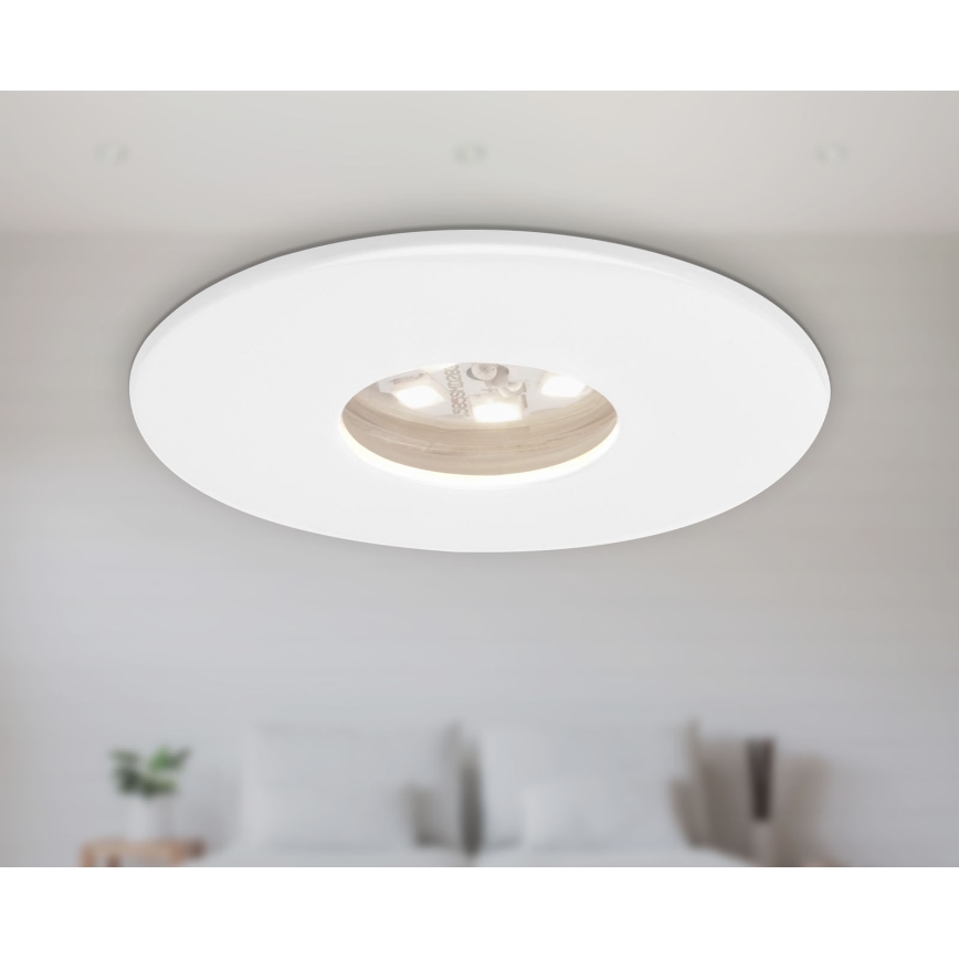 Briloner 7240-036 -KIT 3x Infälld LED badrumsbelysning ATTACH LED/1,8W/230V IP44 vit