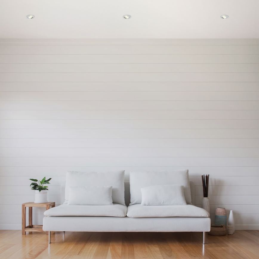 Briloner 7296-039 - SET 3x dimbara LED-infällda takarmaturer för badrum LED/6,5W/230V 3000K IP23 matt krom