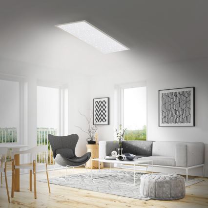 Briloner 7304-016 - LED Dimbar taklampa STARRY SKY LED/36W/230V 3000-6000K + fjärrkontroll