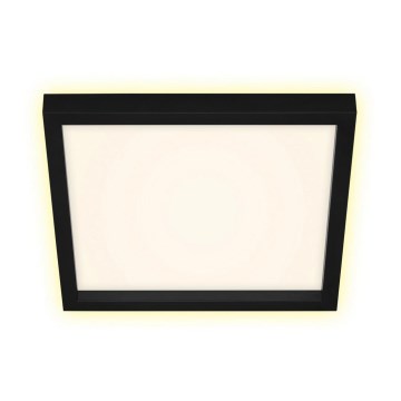 Briloner 7362-015 - LED taklampa  CADRE LED/18W/230V 29,6x29,6 cm svart