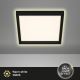 Briloner 7362-015 - LED taklampa  CADRE LED/18W/230V 29,6x29,6 cm svart