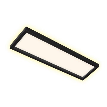 Briloner 7365-015 - LED taklampa  CADRE LED/22W/230V 58,2x20,2 cm svart
