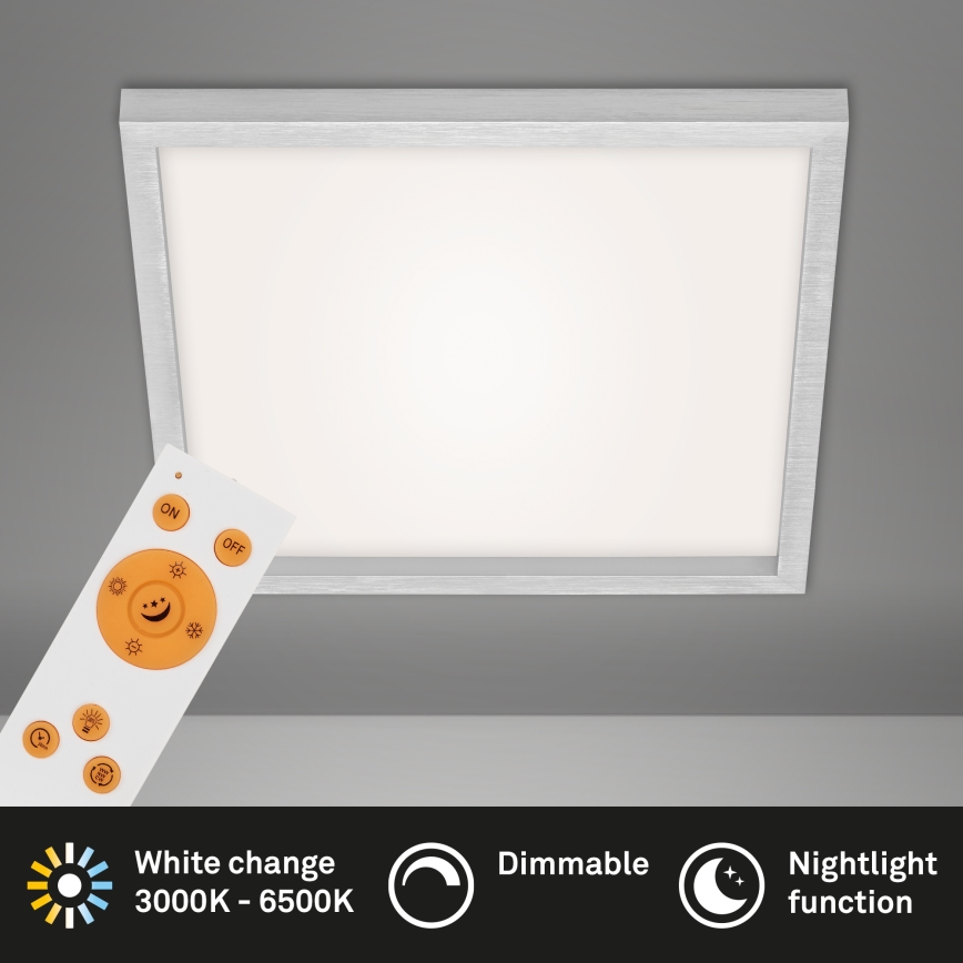 Briloner 7371-014 - LED dimbar taklampa LED/24W/230V 3000-6500K + fjärrkontroll