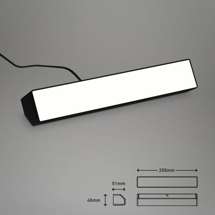 Briloner 7379-015 - LED RGBW Ljusreglerad lampa SMART LED/9W/230V 3000-6500K Wi-Fi Tuya + fjärrkontroll