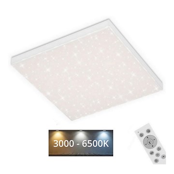 Briloner 7381-116 - LED Dimbar taklampa STARRY SKY LED/24W/230V 3000-6500K + fjärrkontroll