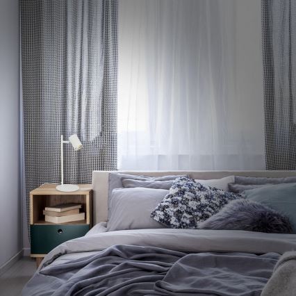 Briloner 7408-016 - Bordslampa RETRO 1xGU10/9W/230V vit