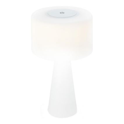 Briloner 7420016 - LED Ljusreglerad uppladdningsbar beröring utomhus bordslampa LED/4W/5V IP44 3000K vit