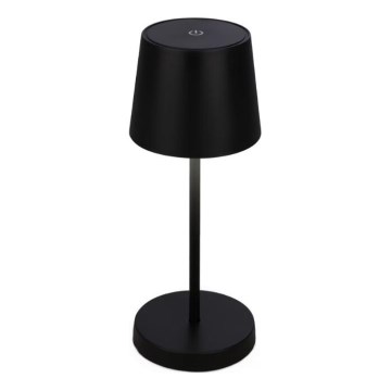 Briloner 7423015 - LED Dimbart uppladdningsbart utomhusbordslampa LED/2,6W/5V IP44 2000 mAh svart