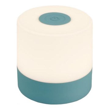 Briloner 7461010 - LED dimbar uppladdningsbar utomhusbordslampa LED/2W/5V IP44 1200 mAh blå