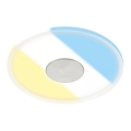 Briloner 7481019 - LED infälld badrumsarmatur LED/12W/230V 3000/4000/6500K IP44 vit