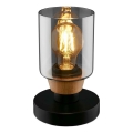 Briloner 7486015 - Bordslampa 1xE27/10W/230V svart