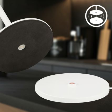 Briloner 7517016 - LED RGBW dimbar uppladdningsbar utomhusbordslampa CILANO LED/3W/5V IP44 2000 mAh vit