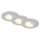 Briloner 7598032 - KIT 3x Infälld LED badrumsbelysning LED/4,9W/230V IP44 2700/4000/6500K matt krom