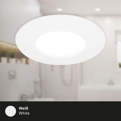 Briloner 7598036 - KIT 3x Infälld LED badrumsbelysning LED/4,9W/230V IP44 2700/4000/6500K vit