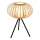 Briloner 7759011 - Bordslampa 1xE27/10W/230V bambu