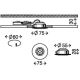Briloner 8311-019 - Infälld LED badrumsbelysning LED/5W/230V IP44