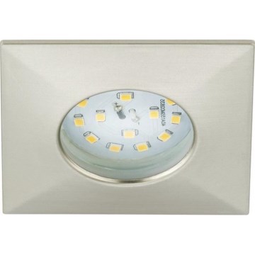 Briloner 8313-012 - Infälld LED badrumsbelysning LED/5W/230V IP44 matt krom