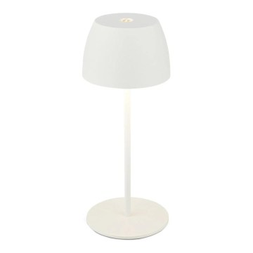 Briloner - Dimbar uppladdningsbar beröringsstyrd utomhusbordslampa MINI LED/2,5W/5V IP44 1800 mAh vit