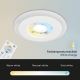 Briloner - KIT 3x LED RGBW Ljusreglerad hängande badrumslampa LED/5W/230V 3000-6500K IP44 + fjärrkontroll