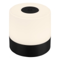 Briloner - LED dimmbar uppladdningsbar beröringsstyrd utomhusbordslampa LED/2W/5V 2700K IP44 1200 mAh svart