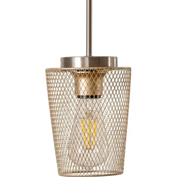 Briloner - Nätsladd med korg SEVENTIES svart/guld