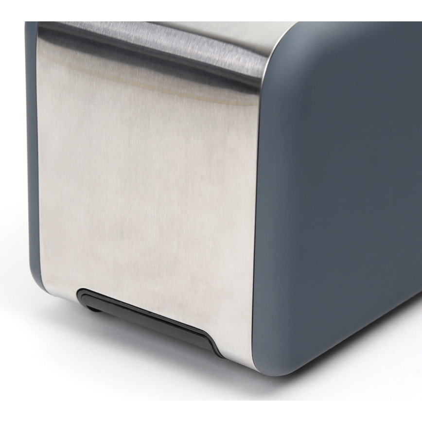 Brödrost med plats för 2 brödskivor 900W/230V rostfritt /grå