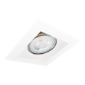 Brosline - Infälld takarmatur 1xGU10/10W/230V vit