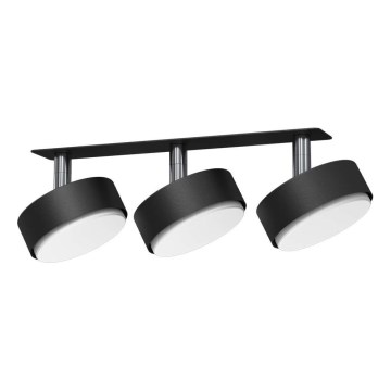 Brosline - Infälld takspot 3xGX53/9W/230V svart