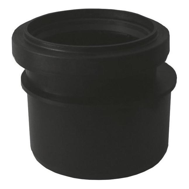 Bruckner - Anslutningsreduktorn låg diameter 11 cm svart