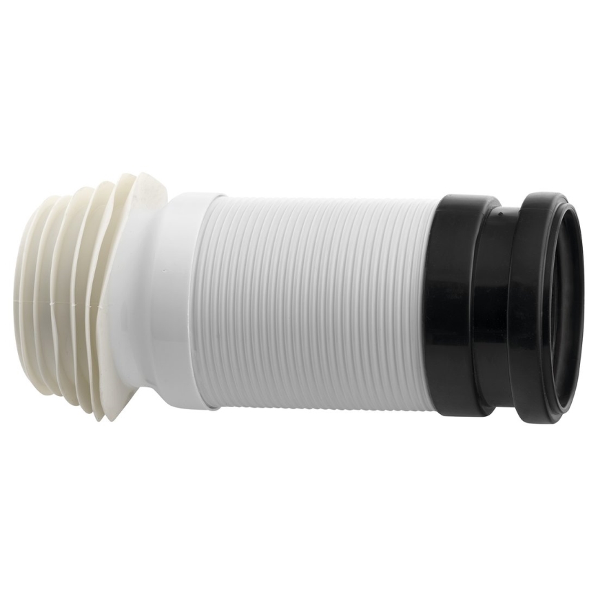 Bruckner - Flexibel anslutning till WC 45 cm vit/svart