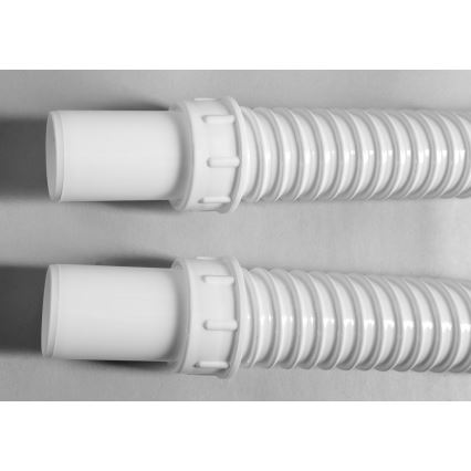 Bruckner - Flexibla anslutningsrör 80 cm vit