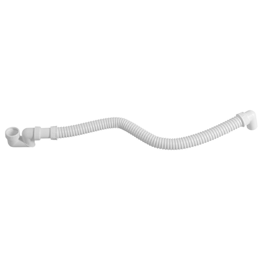 Bruckner - Flexibla anslutningsrör armbåge 80 cm vit